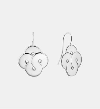 Boucles d'Oreilles Dormeuses Argent Enlacé Arthus Bertrand