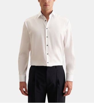 Chemise d'affaires 1/1 Regular Col Kent - Seidensticker - Blanc