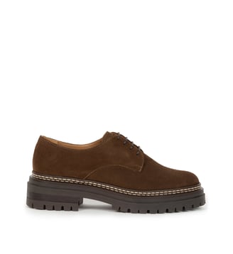 Derbies Dasha Cuir Suédé - Bobbies - Brun rockies