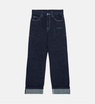 Jean slim fit foncé - Marni - Denim bleu