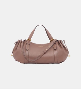Sac à main en cuir grainé - LE 24H - Gerard Darel - Taupe