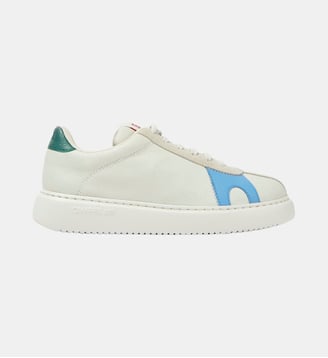Sneaker Runner K21 Twins cuir - Camper - Blanc multicolore