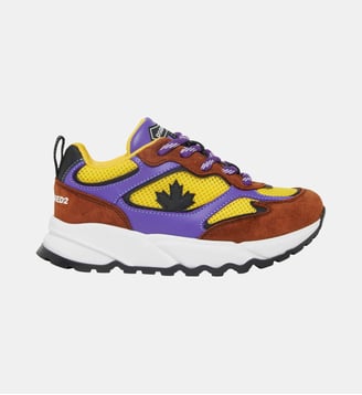 Sneakers avec logo - Dsquared2 - Jaune intense