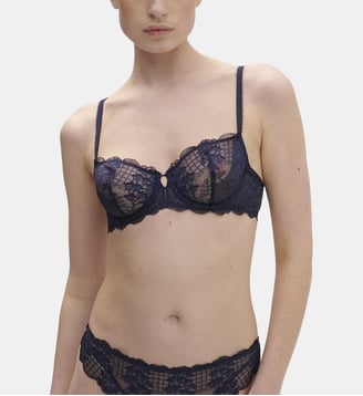 Soutien-gorge corbeille Rêve dentelle - Simone Pérèle - Bleu