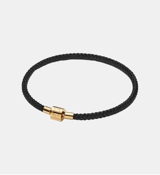 Bracelet Cordon Noir Brillant Doré - Pandora - Doré