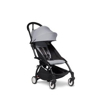 Poussette YOYO² 6+ Stone - cadre noir - Stokke - Noir