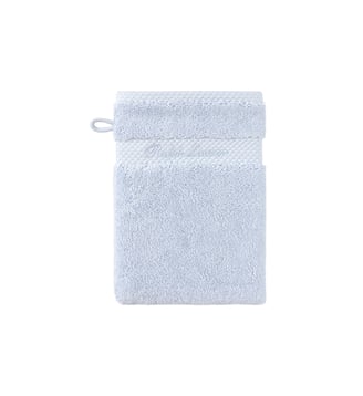 Gant de toilette  en coton - Ralph Lauren Home - Bleu clair