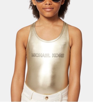 Maillot de bain 1 pièce - Michael Kors Kids - Doré clair