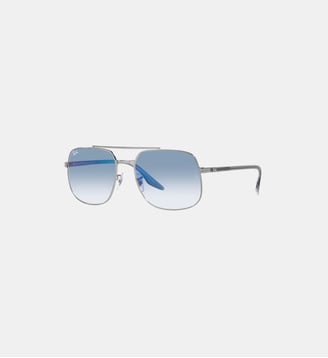 Lunettes de soleil Carré RB3699 - Ray Ban - Argent