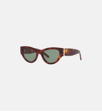 Lunettes de soleil Œil de chat SL M94 - Saint Laurent - Brun