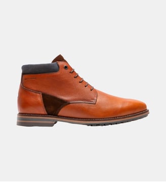 Desert boots Brandy cuir - Le Formier - Marron
