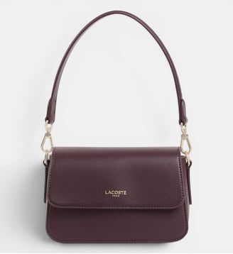 Sac à bandoulière Champs-Élysées - Lacoste - Bordeaux foncé