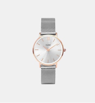 Montre Minuit Argenté CW0101203004 - Cluse - Doré rosé