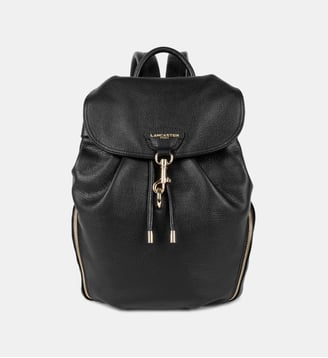 Sac à dos Dune en cuir - Lancaster - Noir