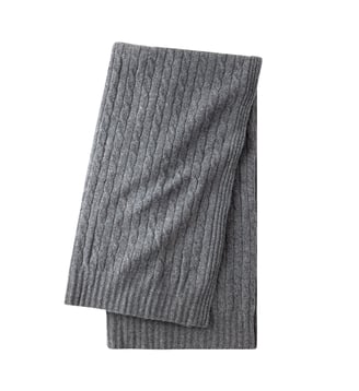 Plaid en cachemire - Ralph Lauren Home - Modern charcoal