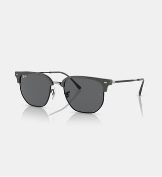 Lunettes de soleil Irrégulier RB4416 New Clubmaster - Ray Ban - Noir