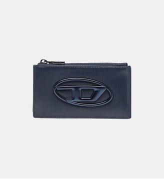 Porte-cartes en cuir - Diesel - Bleu