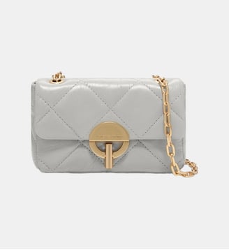Petit sac à main Moon en cuir - Vanessa Bruno - Ciment