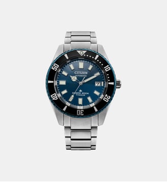 Montre automatique Promaster marine Bleu NB6026-56L - Citizen - Argenté