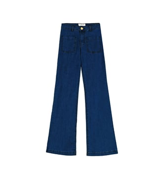 Jeans flare uni SONNY - La Petite Etoile - Wash