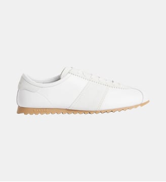 Baskets running en cuir - Sandro - Blanc