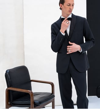 veste de smoking Danil noire - Agnès b. - Noir