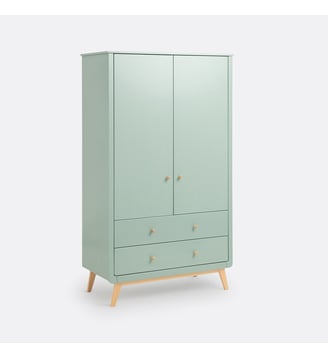 Armoire penderie enfant - La Redoute Interieurs - Vert de gris