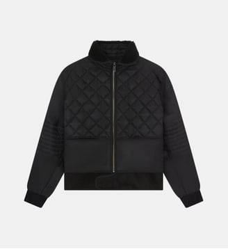 Blouson uni col montant COSMO - Chevignon - Noir