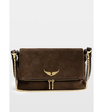 Sac Rocky II Suede - Zadig&Voltaire - Marron wood