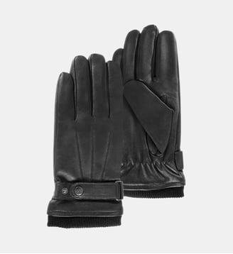 Gants cuir Isotoner