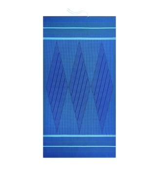 Drap de plage Sand Club Regate 100% coton - Le Jacquard Francais - Bleu