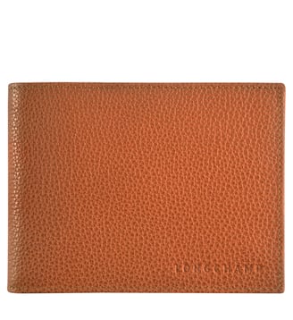 Portefeuille - Le Foulonné - Longchamp - Caramel foncé