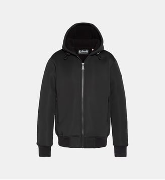 Gilet technique à capuche - Schott - Noir