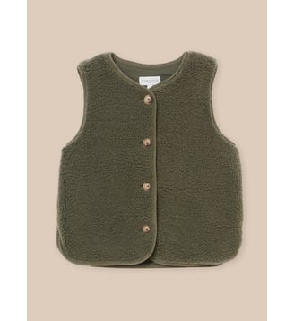 Veste sans manches en sherpa Cyrillus