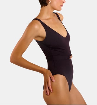 Maillot 1 piece Mandini - Livia - Chocolat