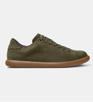 Baskets Pelotas Soller cuir - Camper - Vert printemps