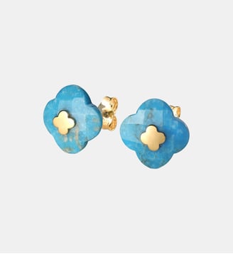 Puces, turquoise, or jaune - Morganne Bello - Or jaune
