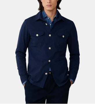Surchemise En Seersucker - Hackett London - Old navy