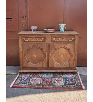 Buffet en bois Gilbert N°1631- Produit chiné - Debongout - Bois foncé