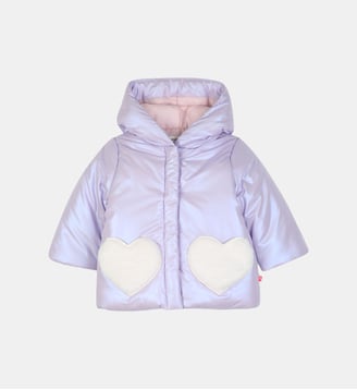 Doudoune à capuche - Billieblush - Guimauve