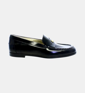 Mocassins en cuir - Ines de la Fressange Paris - Noir
