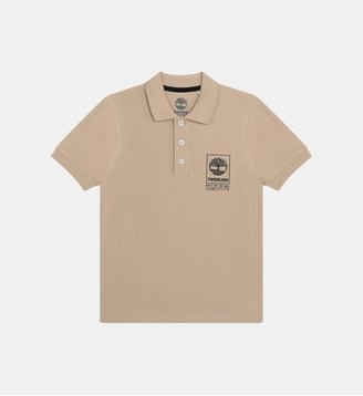 Polo avec logo poitrine - Timberland - Rocaille