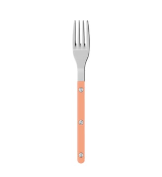 Fourchette à dessert, Bistrot Uni - Sabre - Rose nude