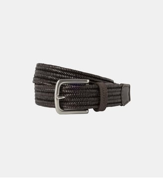 Ceinture En Cuir Tressé Hackett London