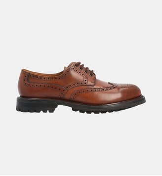 Derby chesterton - cuir lisse - Bowen - Marron foncé