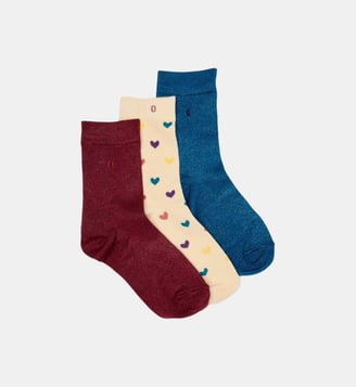 Pack de 3 Chaussettes - Odaje - Multicolore