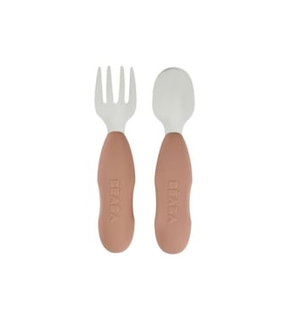 Lot de 2 pré-couverts inox - Pralin - Beaba - Praline