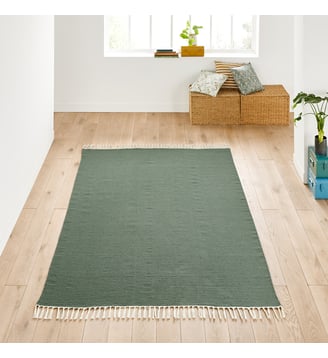 Tapis polyester recyclé intérieur extérieur Azalée - La Redoute Interieurs - Vert