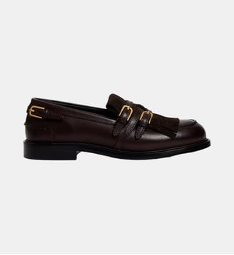 Mocassins à boucles - Sandro - Marron