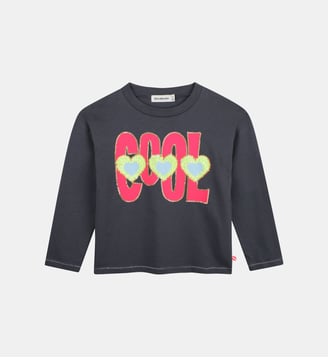 Tee-shirt manches longues - Billieblush - Gris